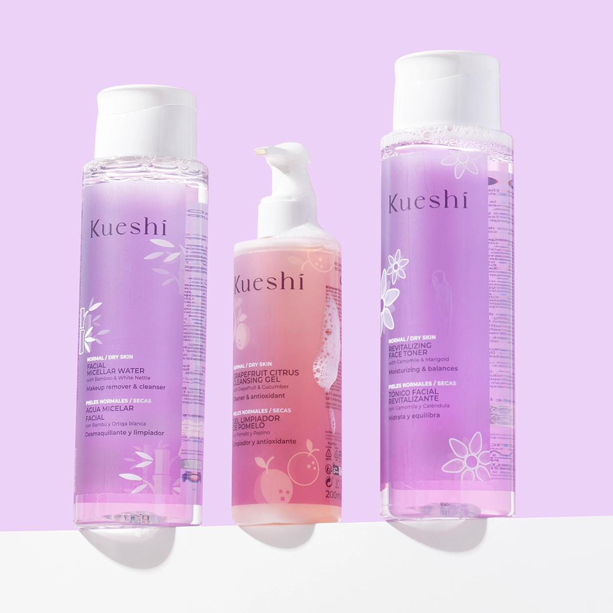 Agua micelar facial 400 ML · 100 ML